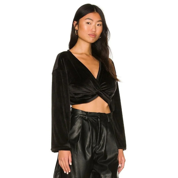 Lovers + Friends Isabel Sweater in Black XXSmall New Nwt Women's Top - Picture 3 of 9